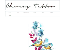 Tablet Screenshot of chorustattoo.com